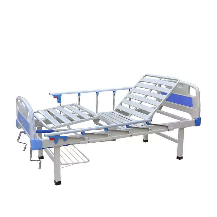 2 Crank Manual Medical Hospital Beds