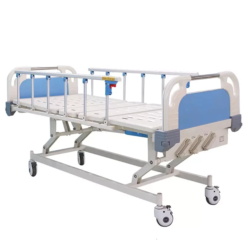 3 Crank Manual Medical Hospital Bed 3