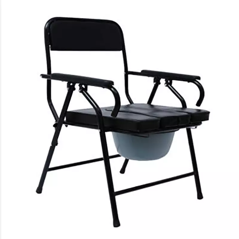 Commode Chair with Armrest