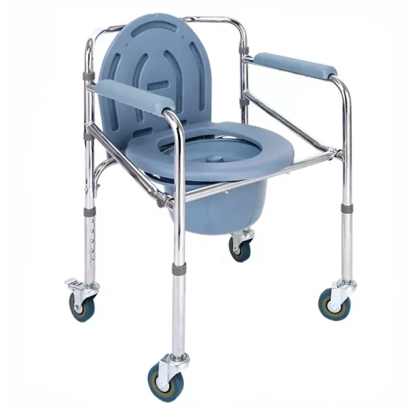 Commode Chair with Wheels 2