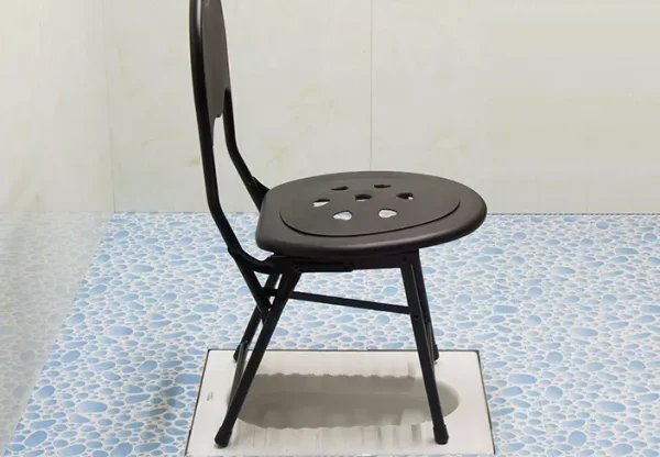Foldable Commode Chair 4