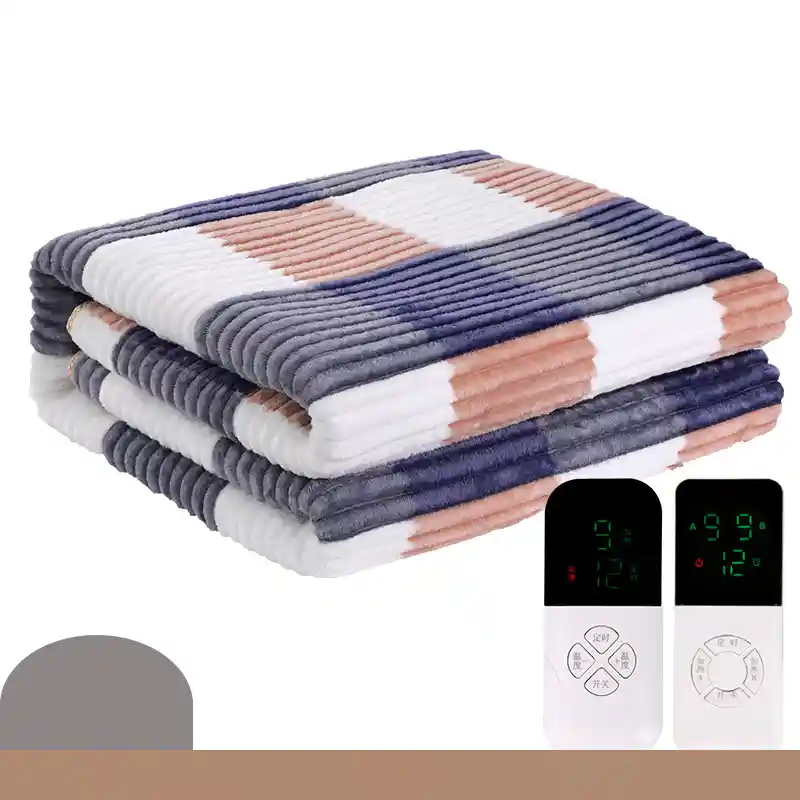 Drawstring Fleece electric heating mattress (1)