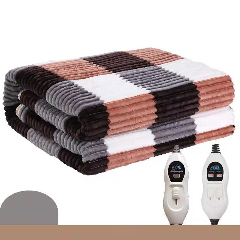 Drawstring Fleece electric heating mattress (3)