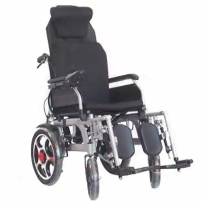 What is the principle of electromagnetic brake of electric wheelchair