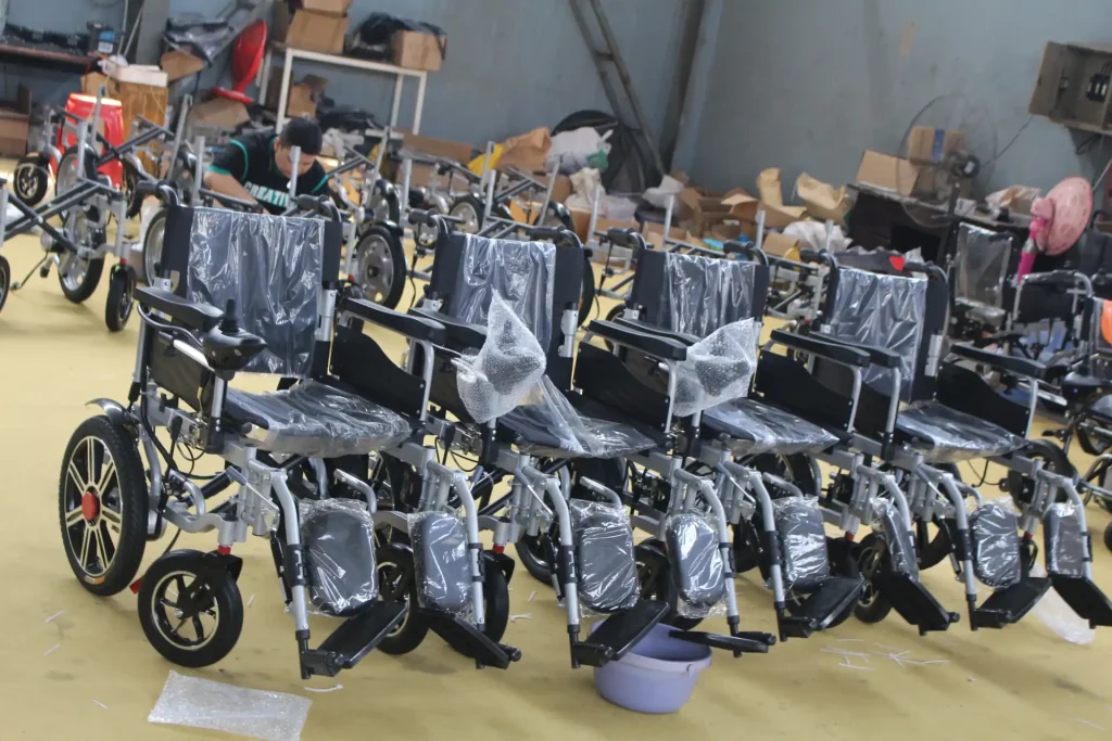 various wheelchairs
