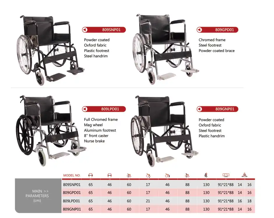 809 wheelchair series 2