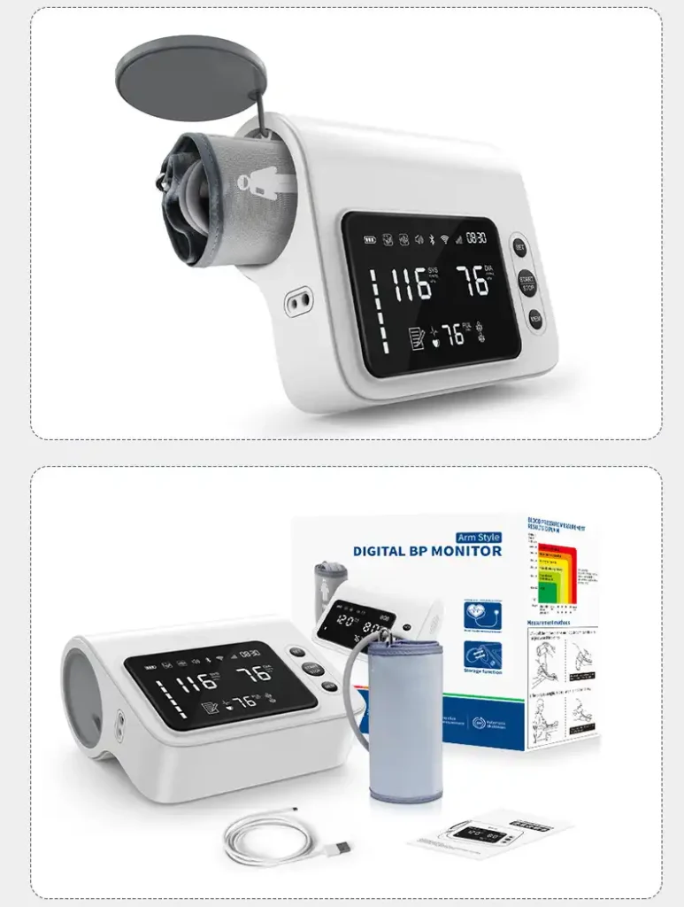 Electronic Blood Pressure Meter Photo