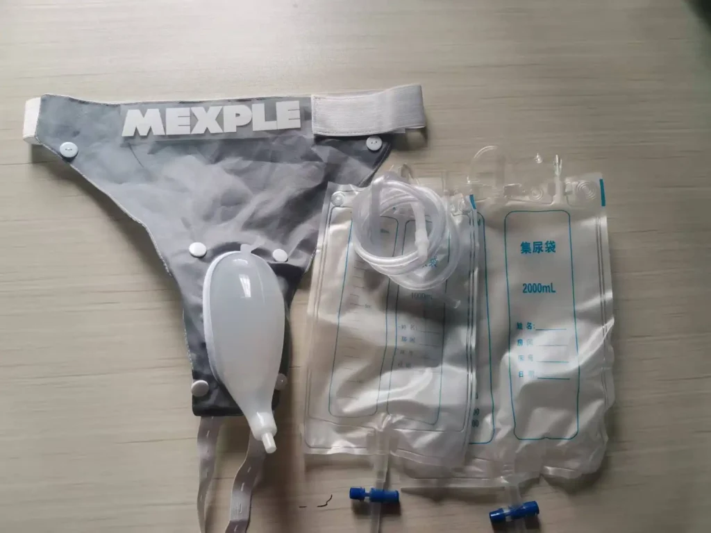 Silicone urinal packaging 01 Silicone urinal packaging 01